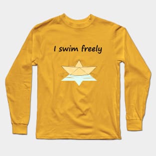 Paper Boat Long Sleeve T-Shirt